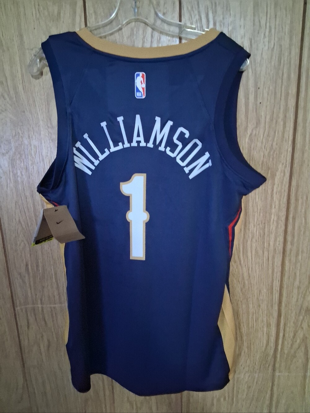 Mystery Sports Card With Zion Williamson New Orleans Pelicans Large Icon Jersey
